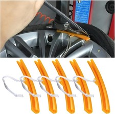 Car Tire Changing Rim Protector, 5 Pcs Wheel Changing Rim Savers Color: Yellow