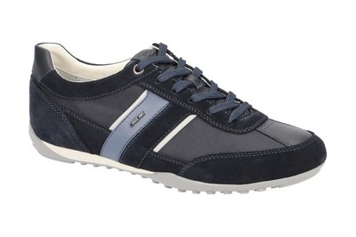 Geox Schuhe WELLS blau Herrenschuhe sportliche Halbschuhe U52T5C 02211 C4021