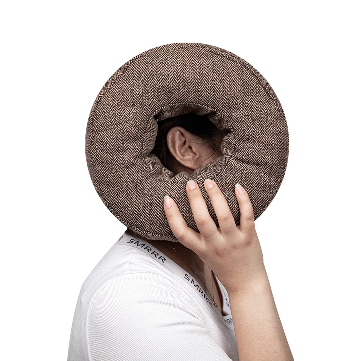 SWISSELITE Piercing Pillow, Pillow with Ear Hole Reduce Ear Pain, Sleeping Do...