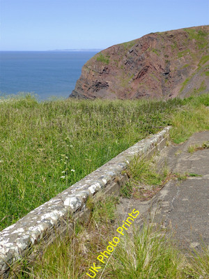 Foto 6x4 Wassersammelsystem in der Nähe von Hartland Point, Devon Blegbury An c2015