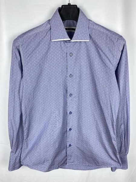 Men Pal Zileri Shirt Blue 36 / S / 44