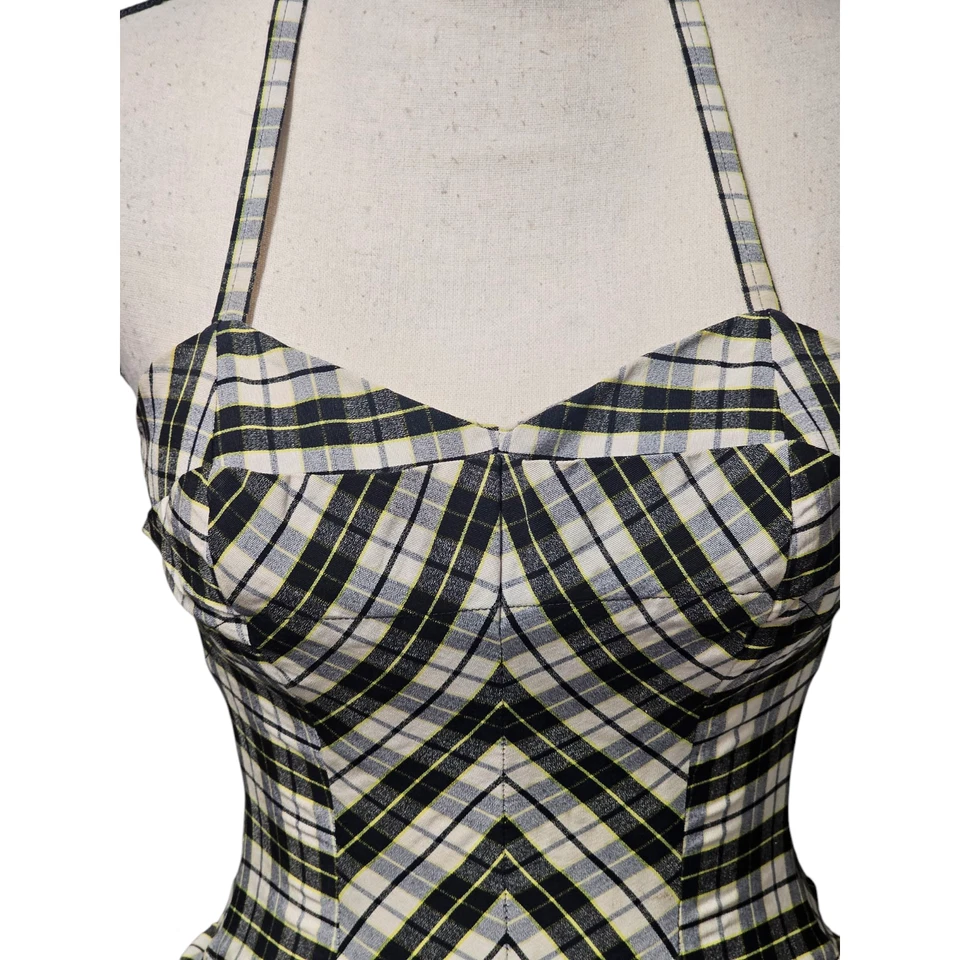 Traje de baño pin-up años 40 de colección 10 Rockabilly Rose Marie Reed reloj de arena maillot deshuesado Foto 2 de 4