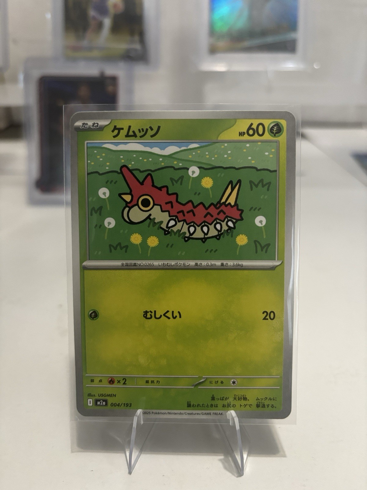 Wurmple - 004/193 - Pokemon M2a Mega Dream ex