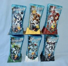Lego Bionicle BARRAKI (8916-8921) Mutant Sea Creatures 100% in Canisters