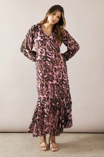 Wallis Pink A-Line Dress Womens Daywear Dresses