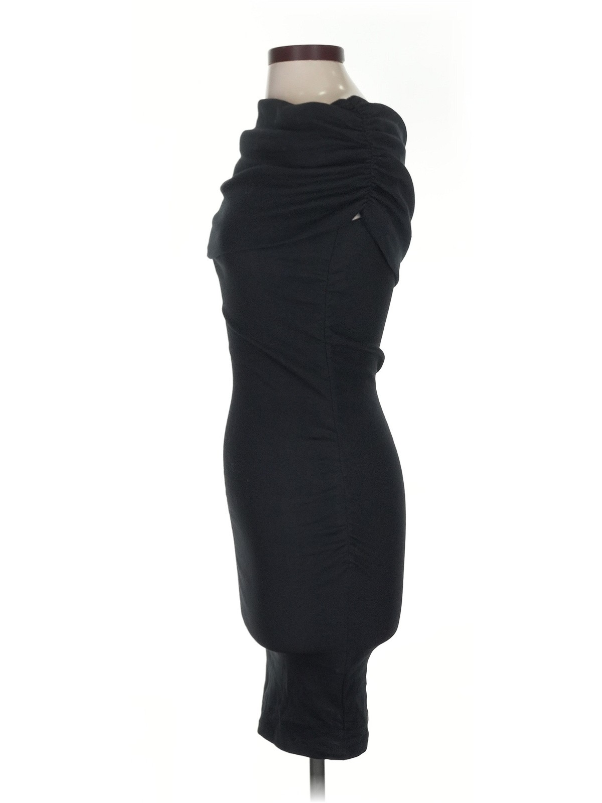 Zara Women Black Cocktail Dress S thumbnail 4