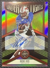 2023 Panini Legacy Rookie Rashee Rice Under the Lights Silver Autographs