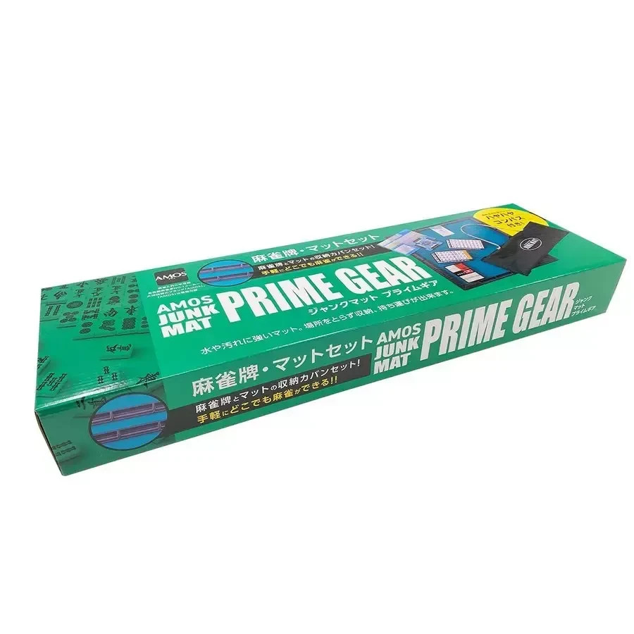麻雀マット AMOS JUNK MAT PRIME GEAR Mahjong Set AMOS Junk Mat Prime Gear full set mat tiles