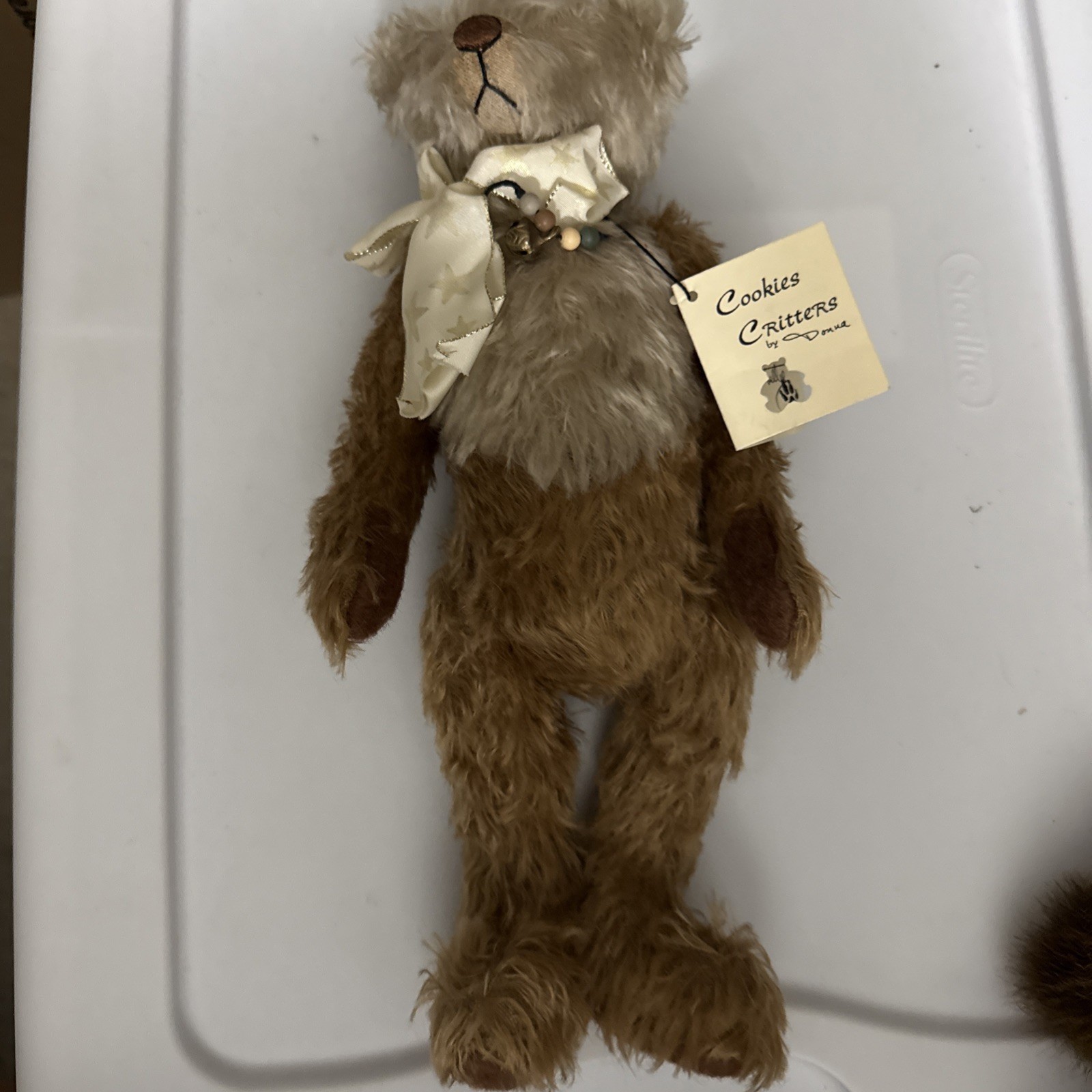 Cookies Critters Artist Donna Nielsen Teddy Bear Handmade Mohair Andie