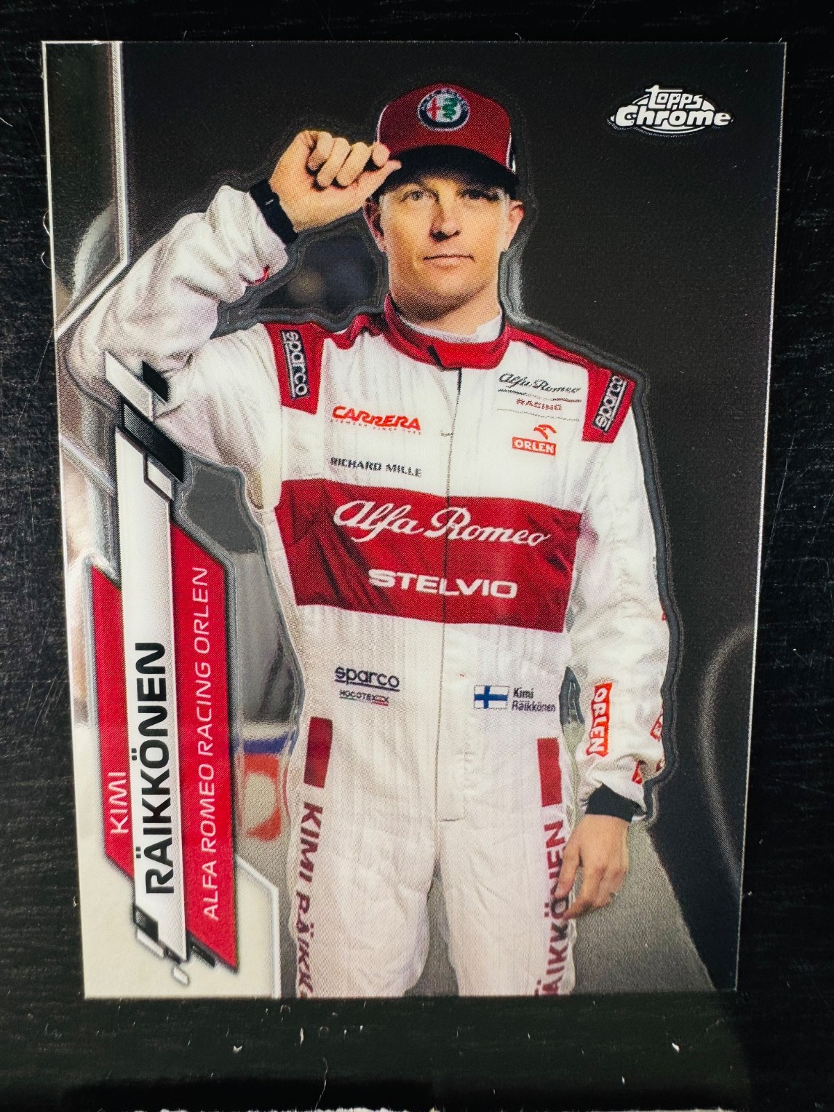 2020 Kimi Raikkonen Topps Chrome #15 F1 Formula 1