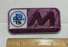 Drum Corps International DCI Minnesota Minneapolis 2015 Souvenir Patch Badge