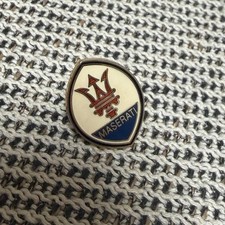 Maserati Trident Logo Pin Badge