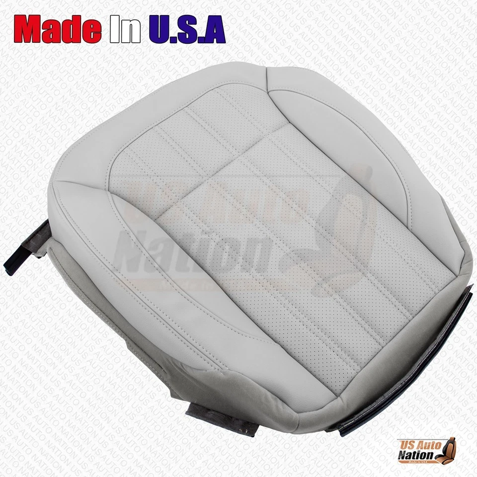 2013年至2016年梅赛德斯奔驰GL350 GL450司机和乘客穿孔保护套灰色 — 第 2/4 张图片