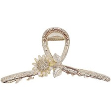 Sunflower Hair Clips Metal Hair Claw Clips, Large Hair Claw Nonslip Hair Barr...
