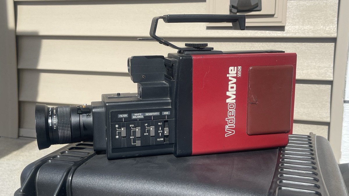 RARE! [As-is] Vintage JVC Video Camera GR-C1 Same As The Back to