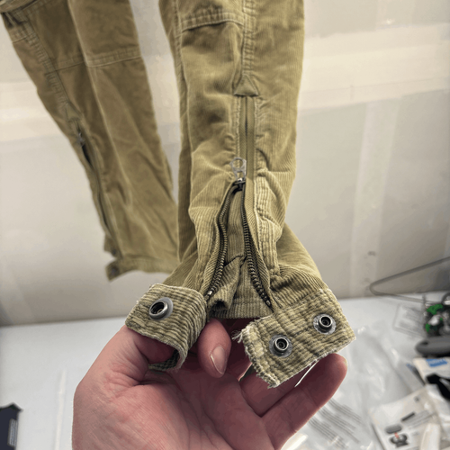 VTG Polo by Ralph Lauren Pants Sz 38 X 31 Military Tactical Corduroy Cargo EUC - Picture 6 of 14