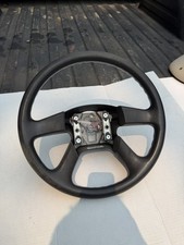 Gm 2003-07 Silverado Tahoe Sierra Yukon Ebony Black Leather Steering Wheel Oem Gm 2003-07 Silverado Tahoe Sierra Yukon Ebony Black Leather Steering Wheel Oem