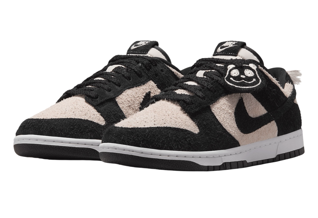 Nike Dunk Low Retro SE Panda-Monium White Black Suede IB2990