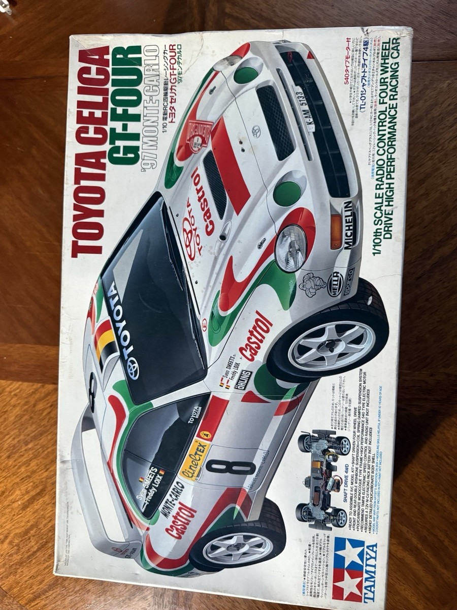 Vintage Tamiya Celica GT -Four 97 Monte Carlo In Box Unbuilt Kit