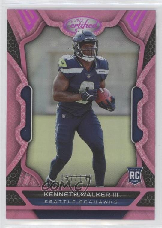 2022 Certified Rookies Mirror Pink 157/199 Kenneth Walker III #108 0g70