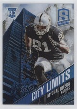 2013 Panini Spectra City Limits Blue 14/49 Mychal Rivera #98 1b0