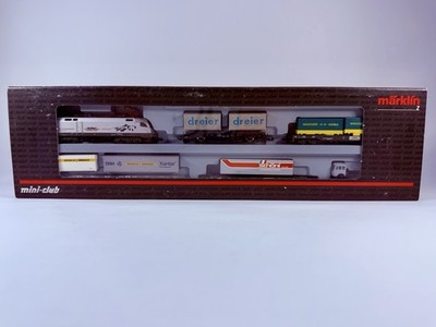 Marklin Mini-Club Z-Scale 81431 SBB HUPAC ''Alpine Transit'' Train Set