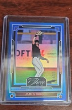 2025 Panini Three and Two - James Tibbs III, James Tibbs III #40 Navy Blue...