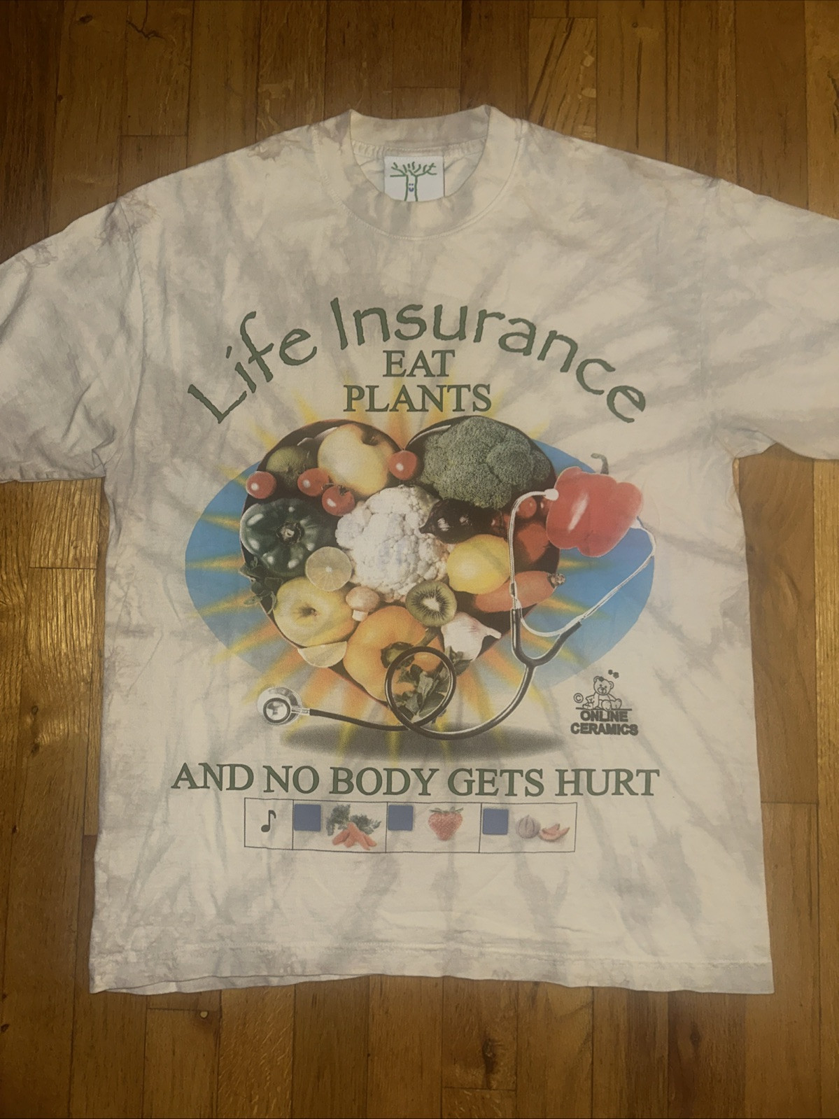 Online Ceramics Life Insurance Eat Plants Graphic Tee in Medium-image