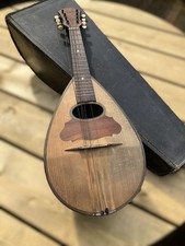 Antique 8 String Mandolin by Stridente Naples