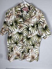 RJC Hawaiian Shirt Mens L Classic Vintage Made in USA