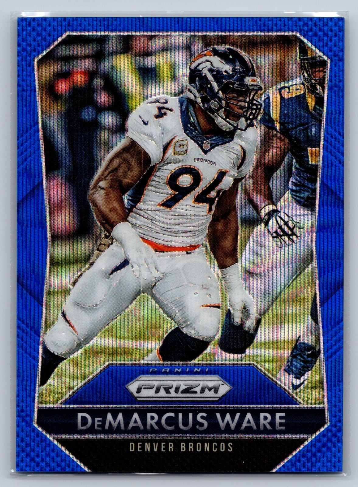 2015 Panini Prizm - DeMarcus Ware #94 Blue Wave Prizm /150