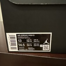 Nike Air Jordan 1 Golf High Midnight Navy Sne...