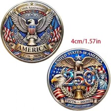 USA 250TH Anniversary 1776-2026 America Commemorative Coin
