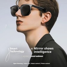 AI Smart Glasses Call Wireless Bluetooth Audio Sunglasses
