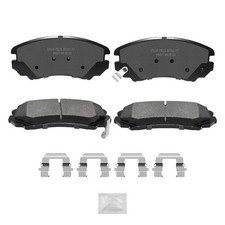 Ceramic Front Disc Brake Pads Set with Hardware Sets