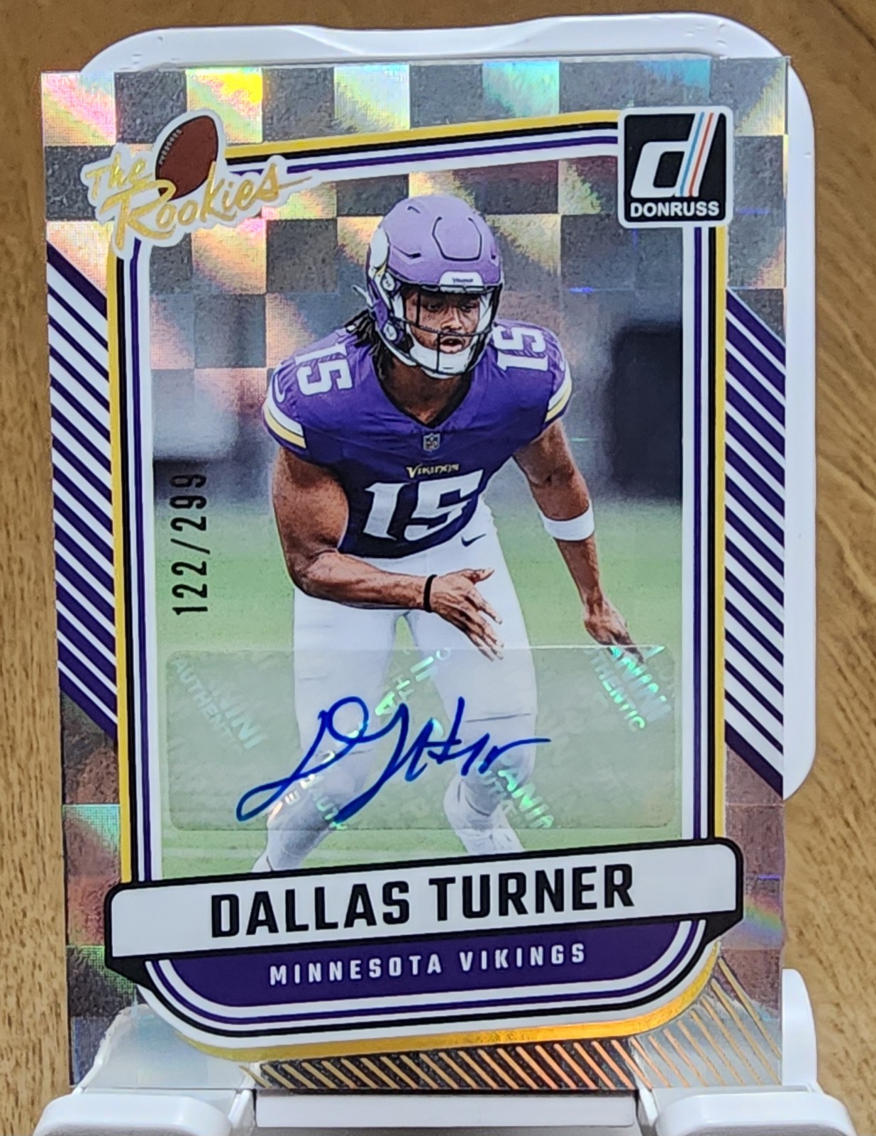 2024 Panini Donruss - The Rookies Dallas Turner #TR-9 Autographs /299 (AU, RC)