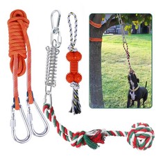 Durable Dog Rope Toys for Tug-of-War, Bungee Play  Exercise for Aggressive