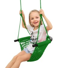 Swing Seat for Kids Heavy Duty Rope Play Secure Children Swing Set,Perfect fo...