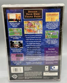 New Sega Saturn Theme Park Sealed MINT