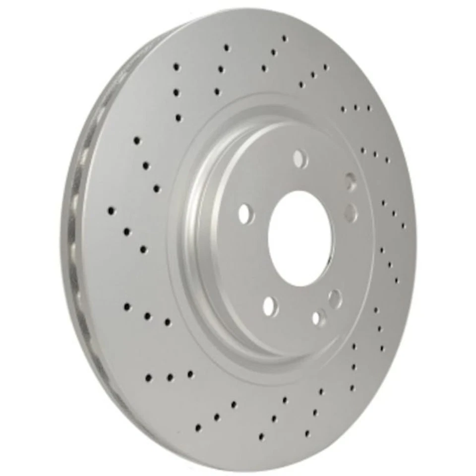 SET-PGD355109412-2 Hella Pagid Brake Discs 2-Wheel Set Front for MB Mercedes — 第 3/4 张图片