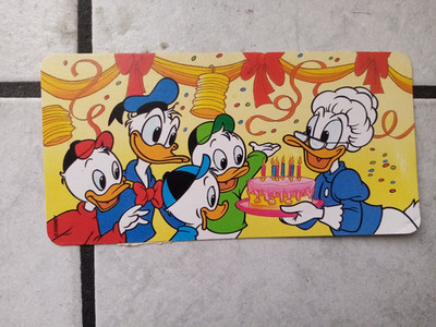 Nestle  -Walt Disney Postkarte -unbenutzt  Motiv 8    -wohl 80/90 er Jahre
