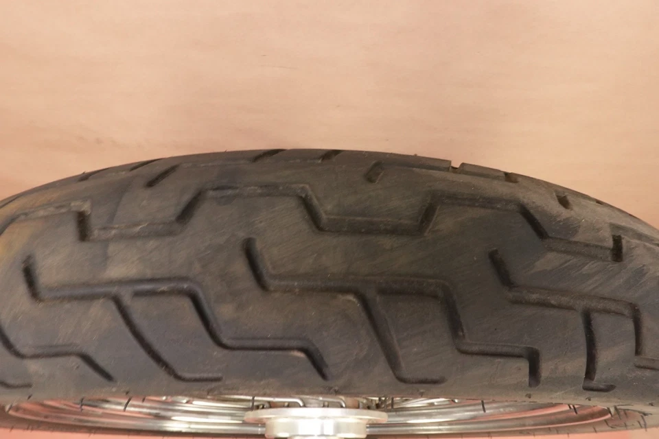 2007-2012 Harley Davidson Sportster 1200 XL1200L roda dianteira aro pneu DUNLOP - Imagem 3 de 4