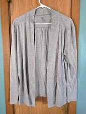 Size XL Gap Gray Open Front Long Sleeve Cardigan Sweater