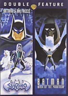 Batman & Mr Freeze + Mask of the Phantasm - New Double Feature DVD -  Animated