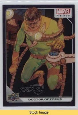 2023 Upper Deck Marvel Platinum Purple Rainbow Dr Octopus Doctor #91 READ 9on
