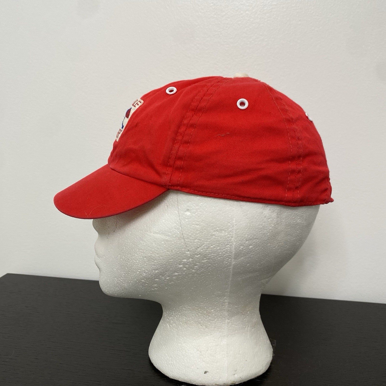Retro Cap Windows Vintage 1987 Little Slugger Red Toddler Baseball Cap Hat Kids Retro USA ...