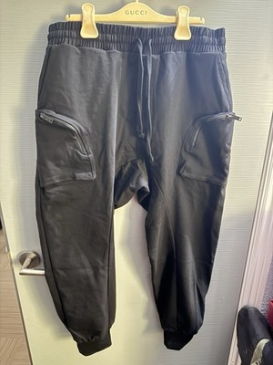 thom krom drop crotch joggers pants, German design, avant garde designer
