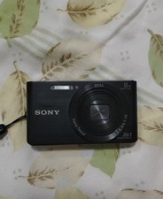 Sony Cyber-Shot DSC-W830 w Battery Charger Black English Compact Digital Camera