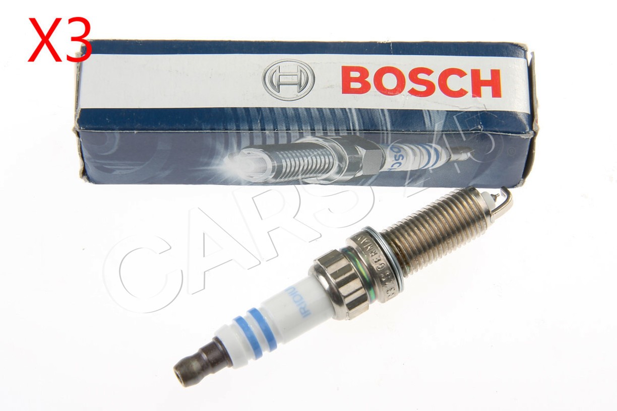 BOSCH 3x Spark Plug For CITROEN DS MINI OPEL PEUGEOT VAUXHALL 01-21 0242135518