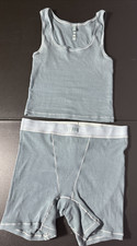 SKIMS Women's Cotton Ribbed Set M/L - Preowned